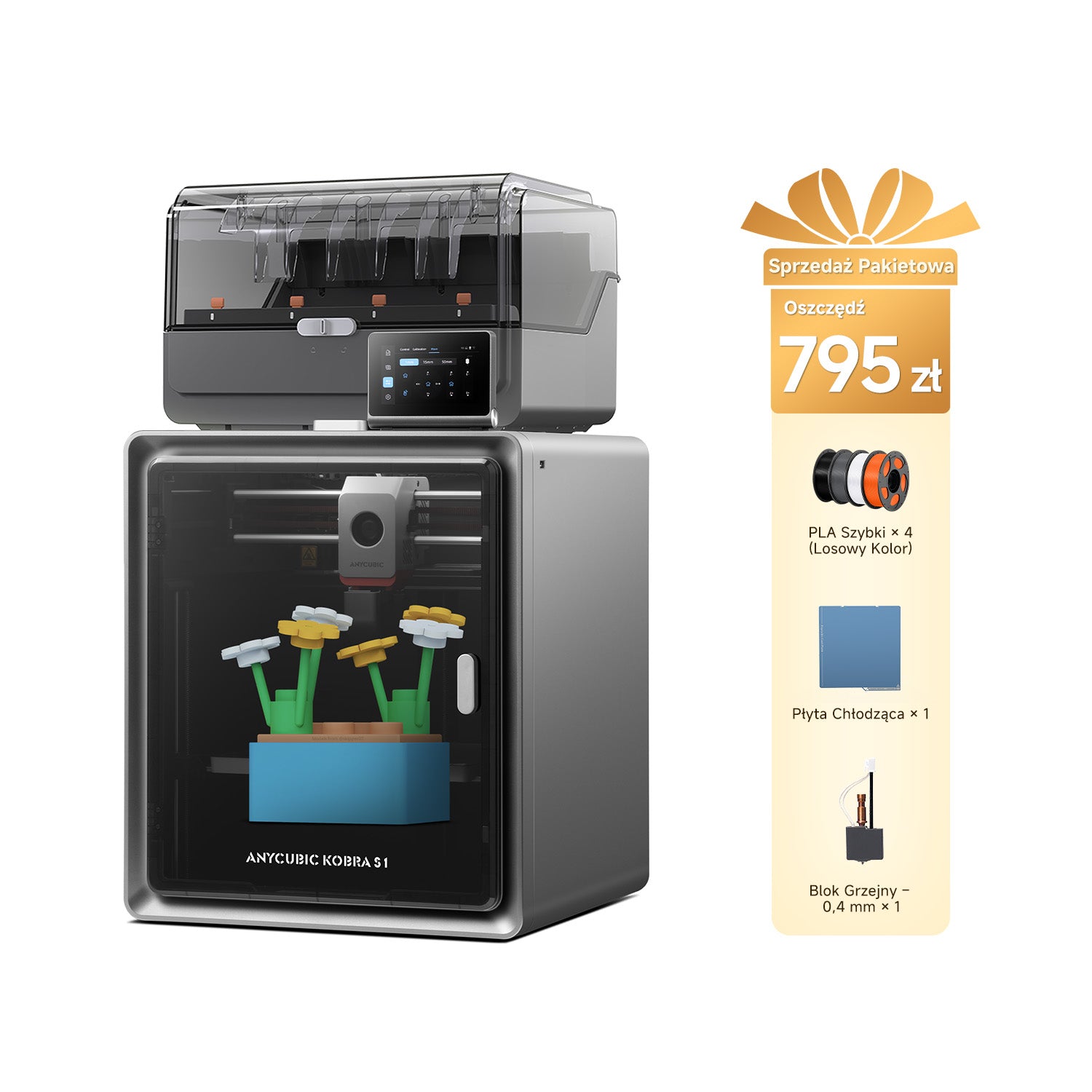 Kobra S1 ACE 2 Pro Combo – Kompletny Zestaw