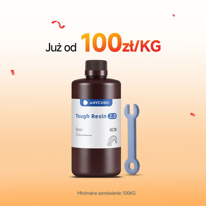 Żywica Elastyczna Twarda 2.0 10-100KG